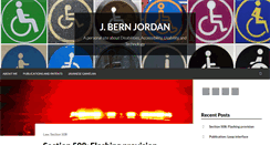 Desktop Screenshot of bernjordan.com